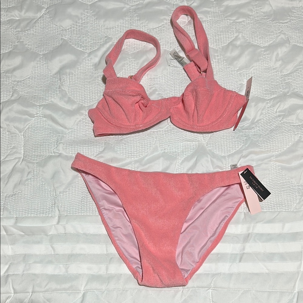 NWT Victoria secret Pink Bikini Set